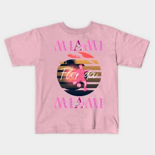 Miami soccer Kids T-Shirt